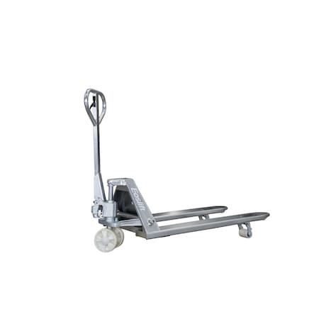 Eoslift 4,400 lbs. Weight Capacity, 27" x 48" Forks, Industrial Grade M20Z Galvanized Steel Hand Pallet Truck M20Z